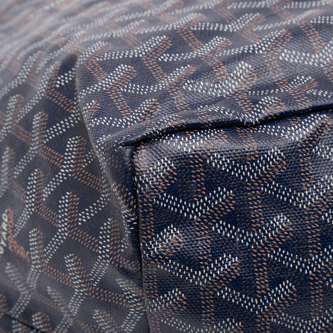 Goyard Goyardine Saint Louis GM Blauw