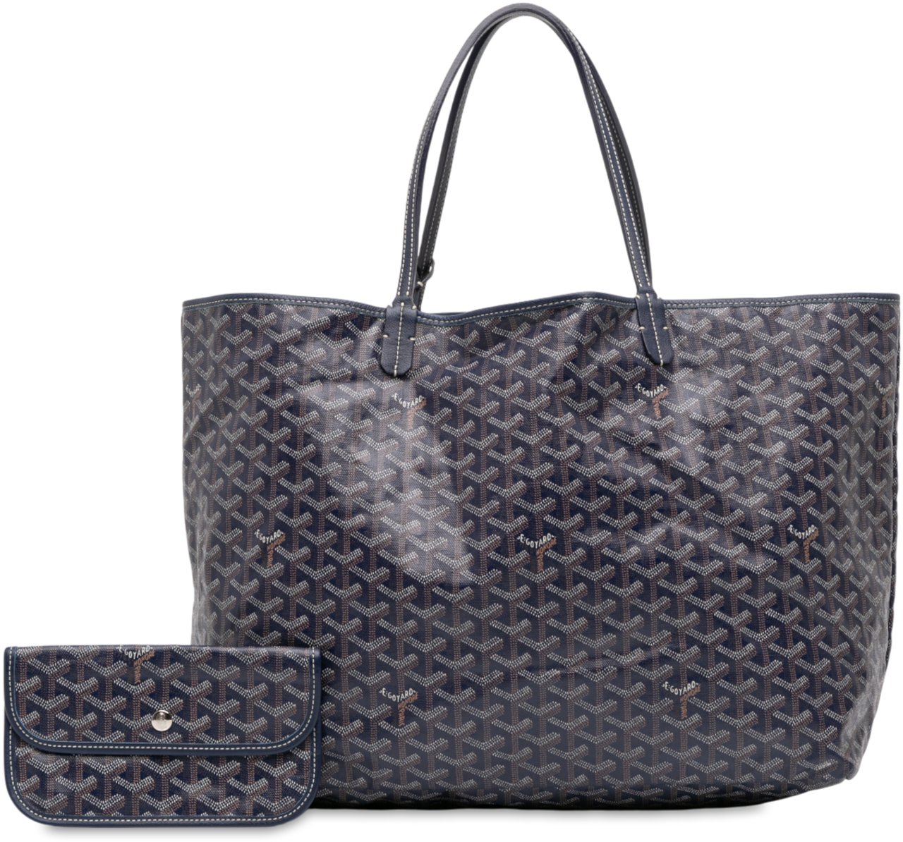 Goyard Goyardine Saint Louis GM Blauw