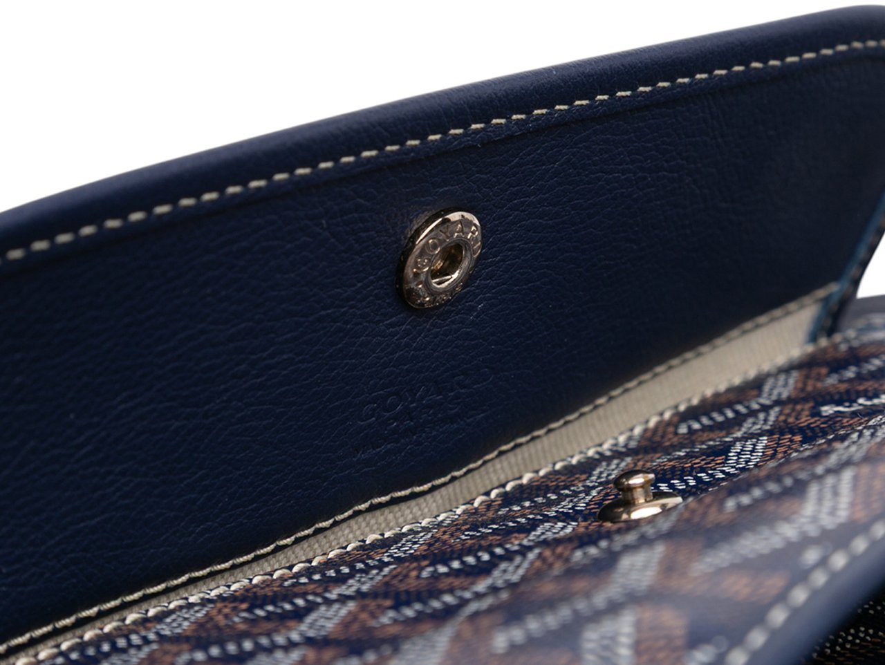 Goyard Goyardine Saint Louis GM Blauw