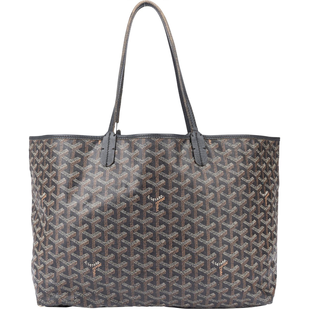Goyard Goyard Goyardine Monogram Saint Louis PM Handbag Divers