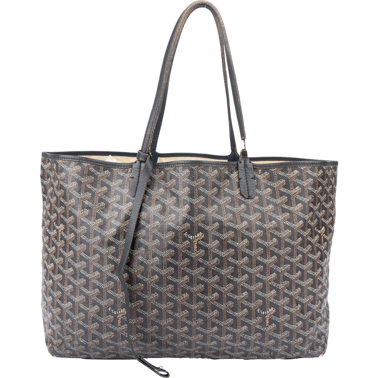Goyard Goyard Goyardine Monogram Saint Louis PM Handbag Divers