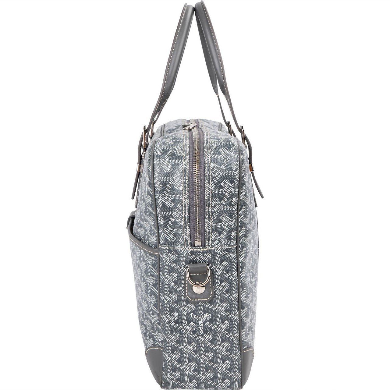 Goyard Monogram Goyardine Ambassador Business Handbag Donkergrijs