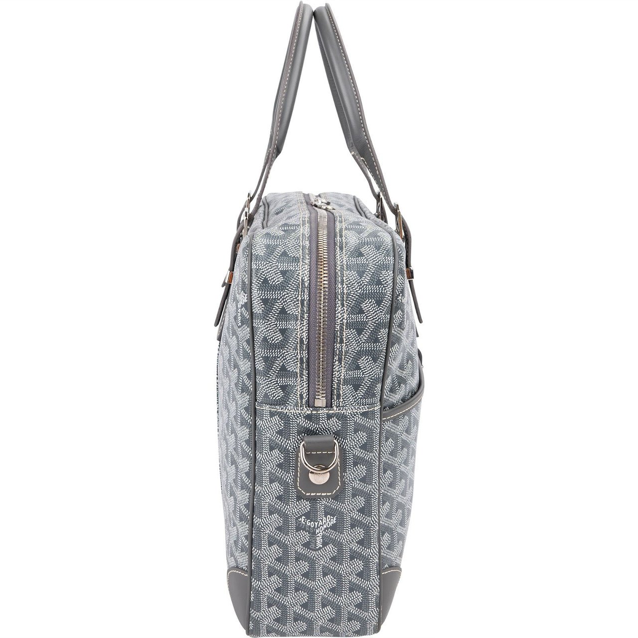 Goyard Monogram Goyardine Ambassador Business Handbag Donkergrijs