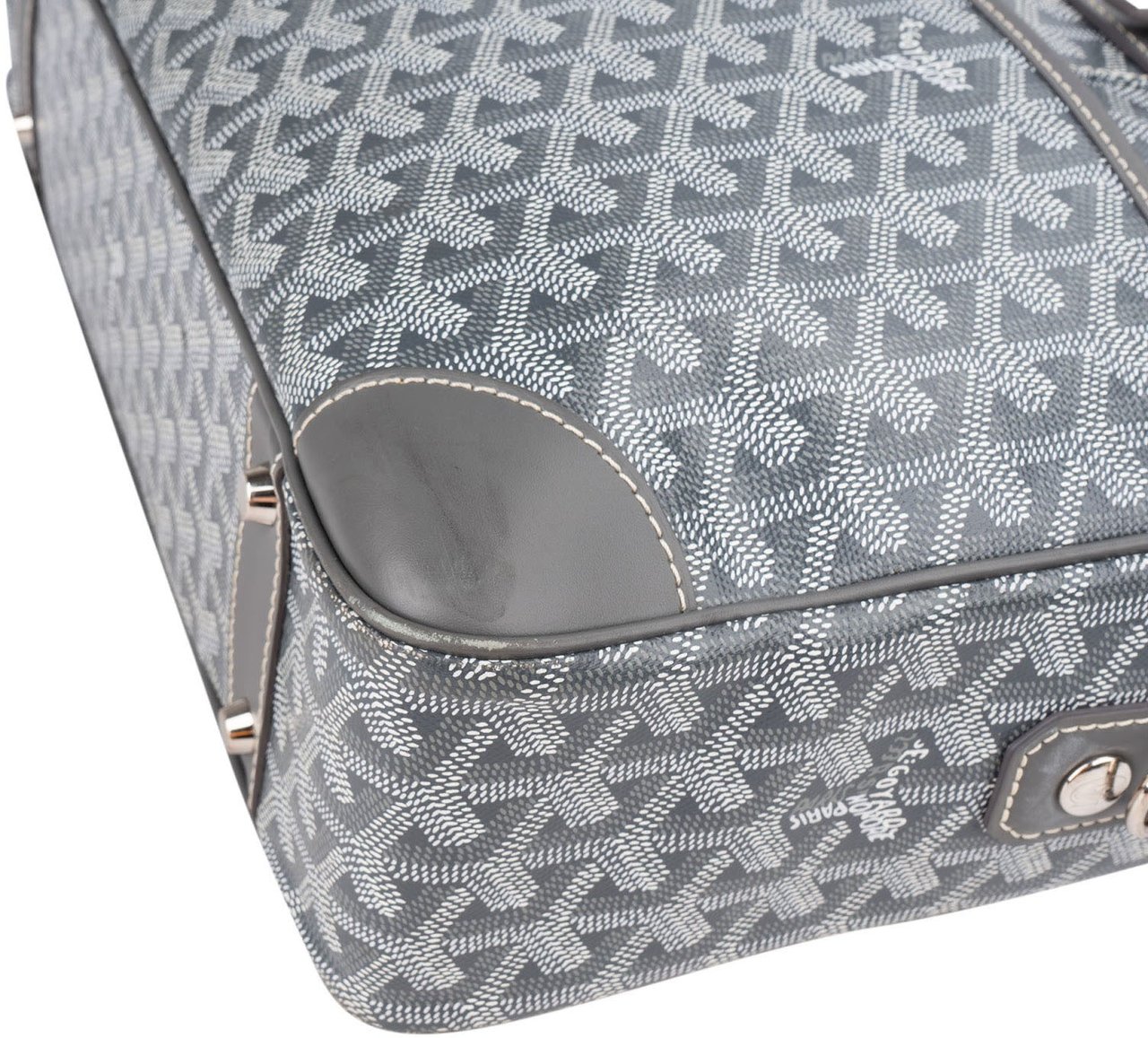 Goyard Monogram Goyardine Ambassador Business Handbag Donkergrijs
