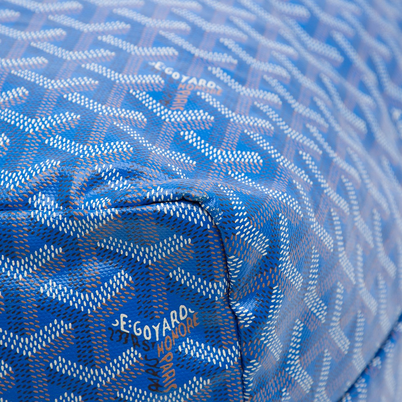 Goyard Goyardine Saint Louis GM Blauw