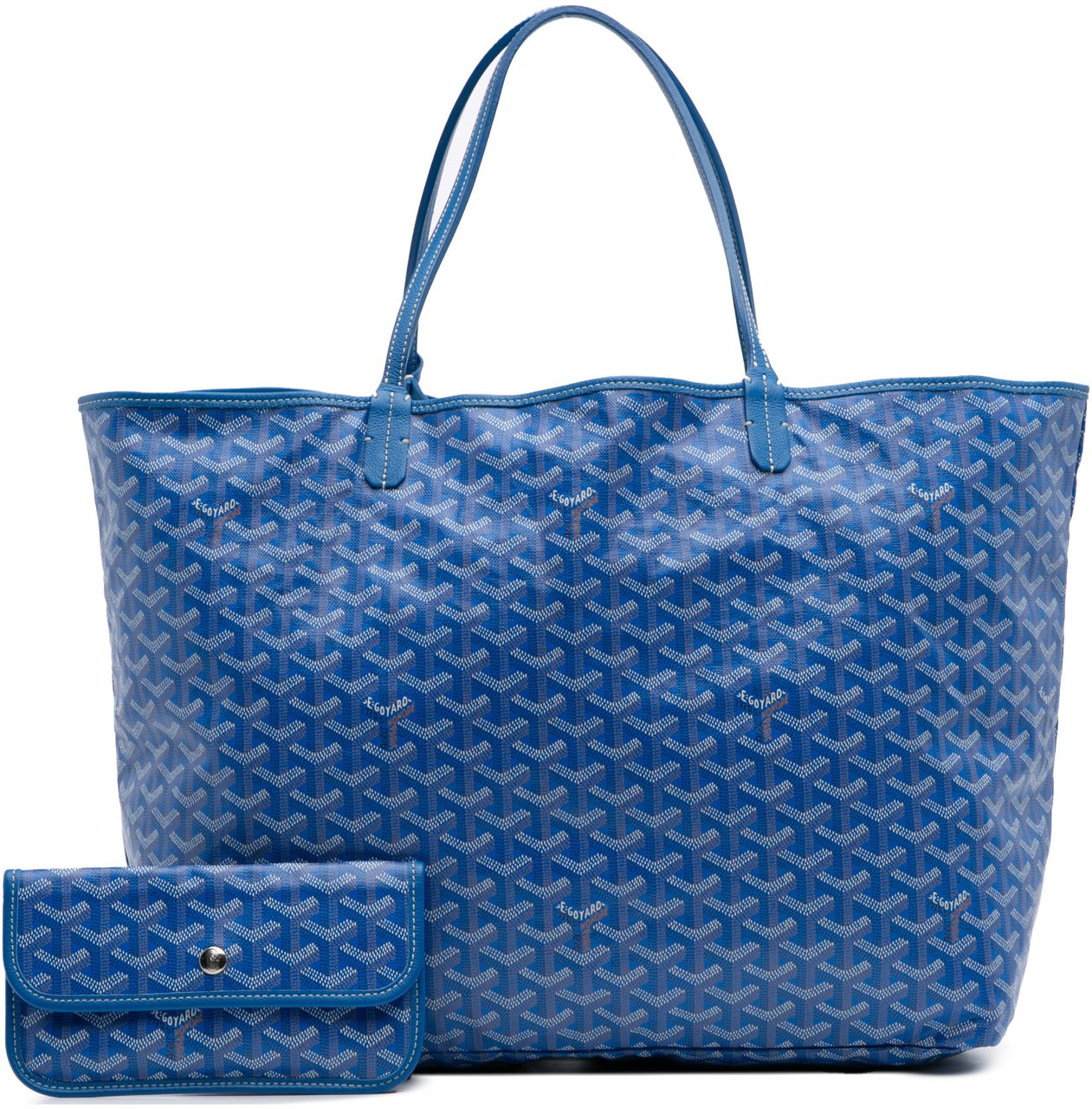 Goyard Goyardine Saint Louis GM Blauw