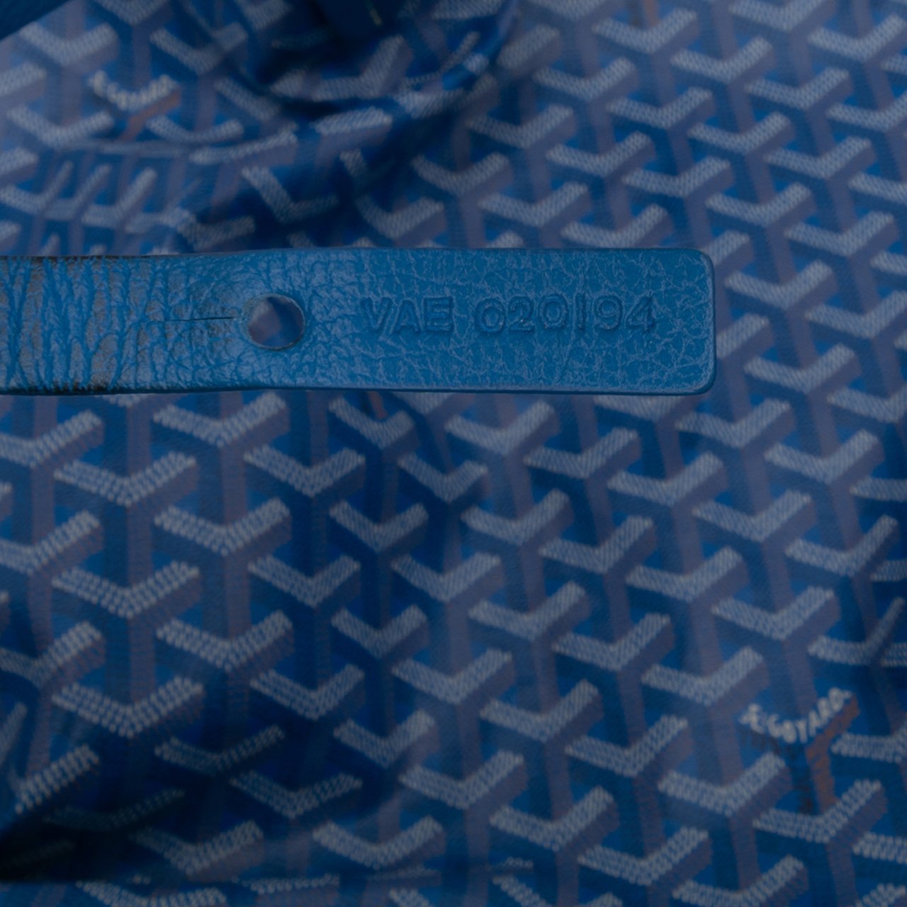 Goyard Goyardine Saint Louis GM Blauw