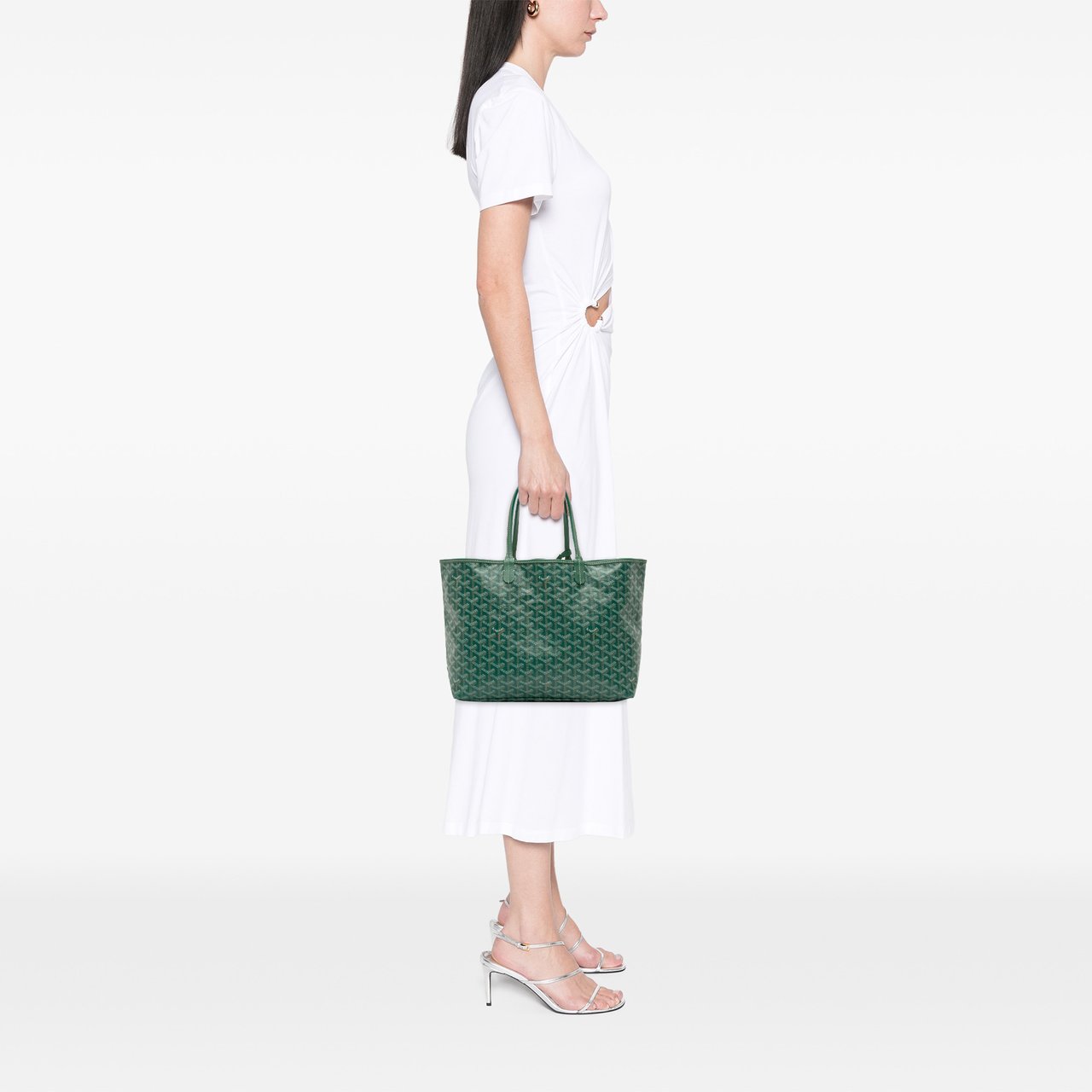 Goyard Goyardine Saint Louis PM Groen