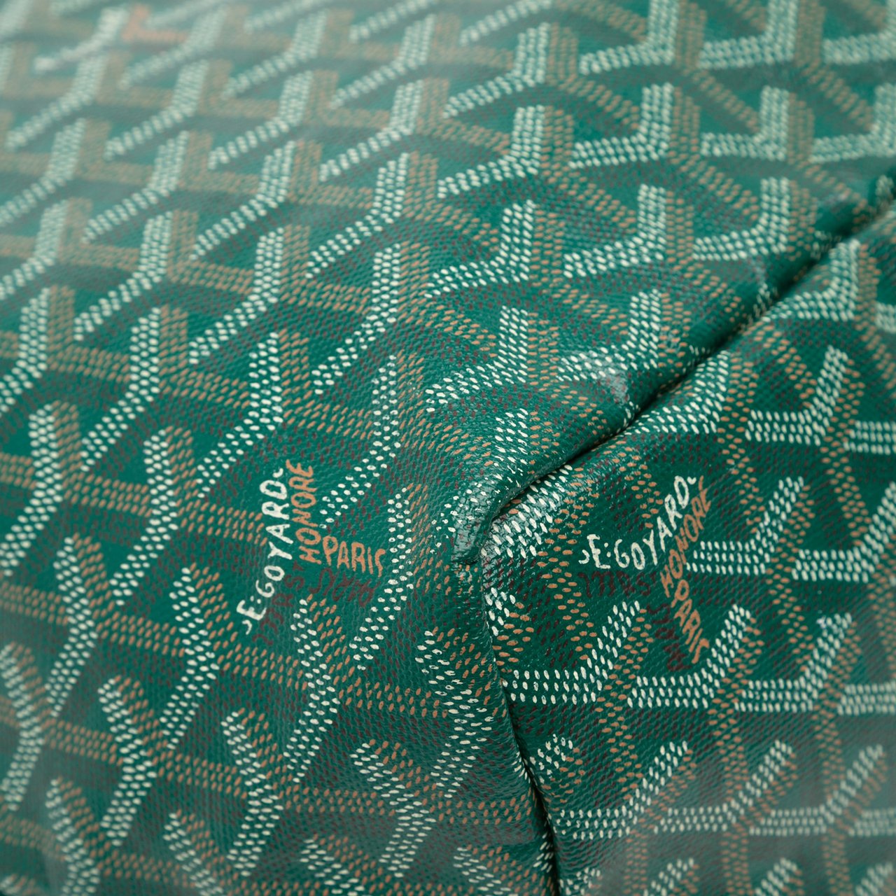 Goyard Goyardine Saint Louis PM Groen