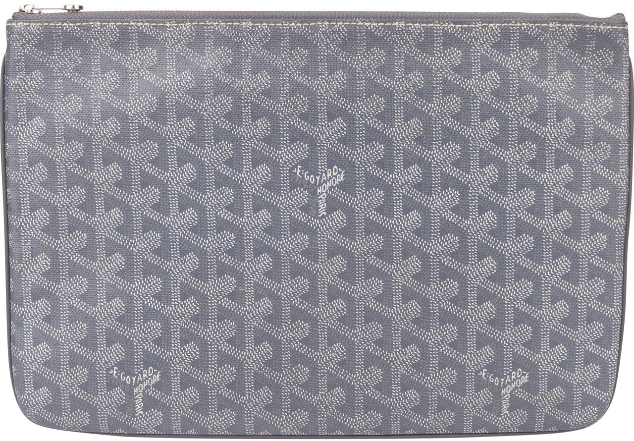 Goyard Goyard Goyardine Monogram Senat MM Clutch Divers