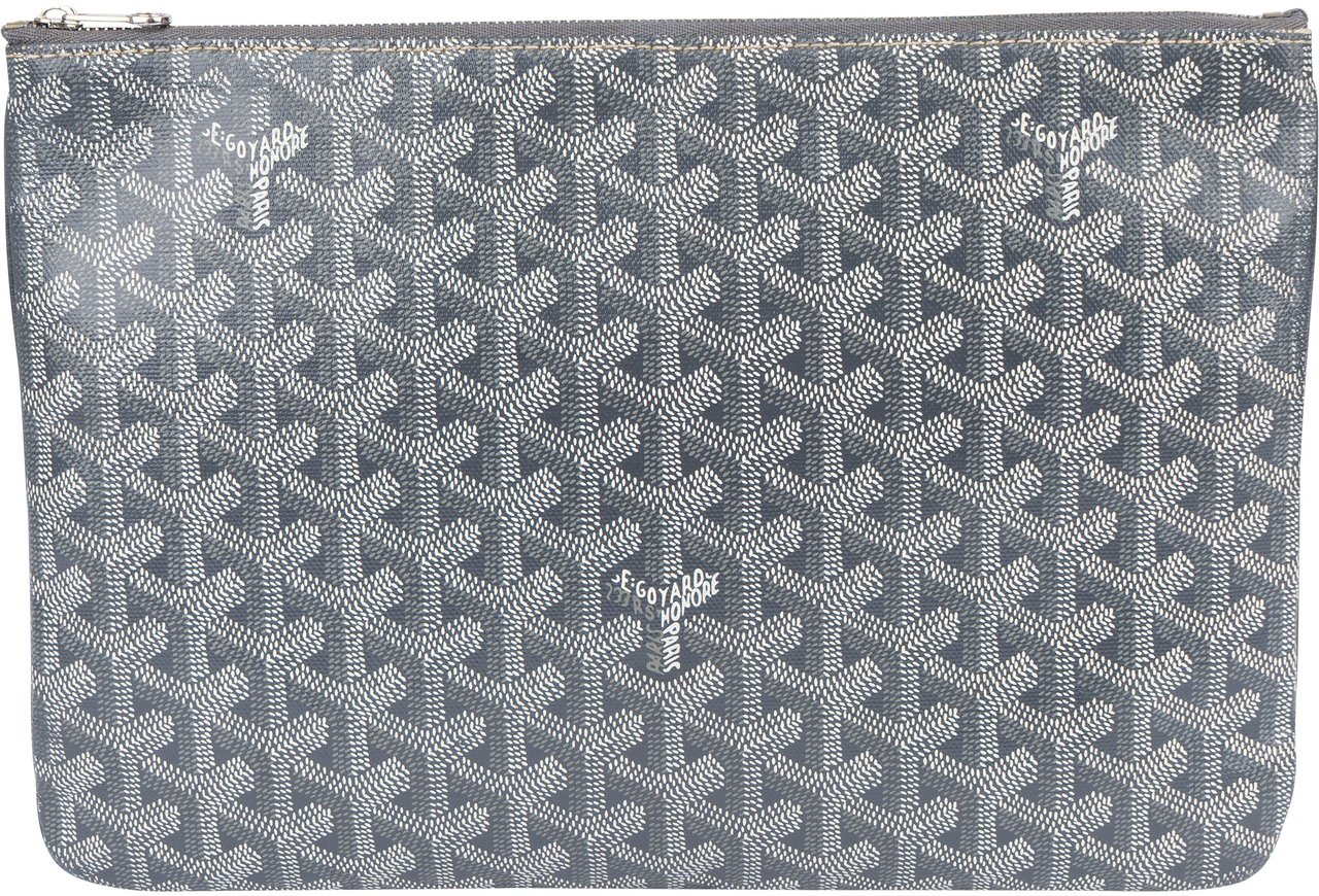 Goyard Goyard Goyardine Monogram MM Clutch Divers