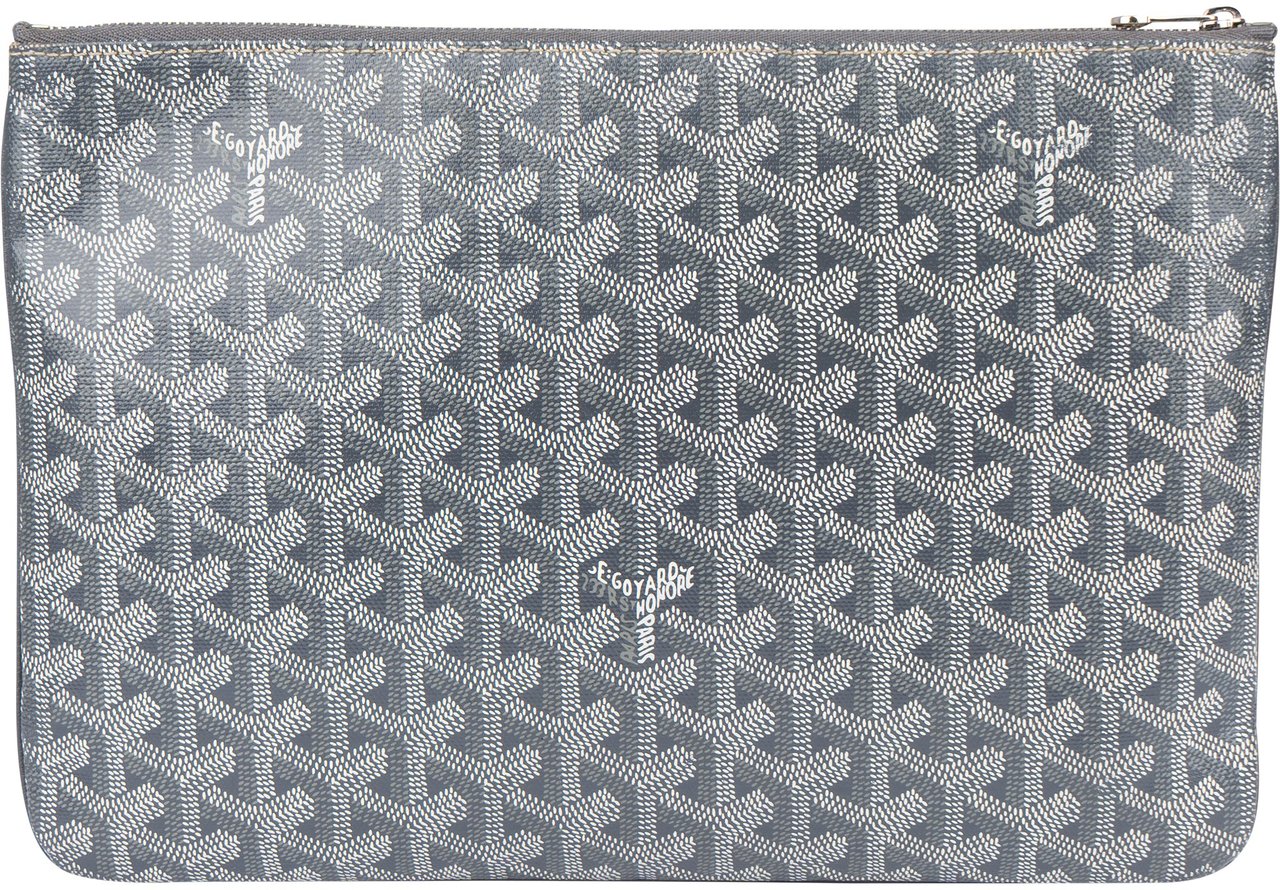Goyard Goyard Goyardine Monogram MM Clutch Divers