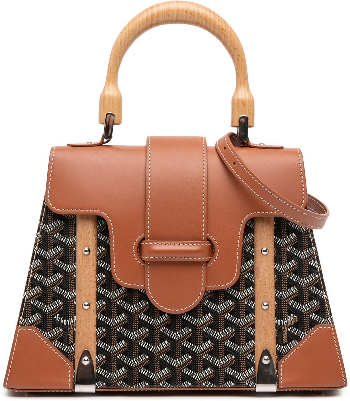 Goyard Goyardine Saigon Structured PM Zwart
