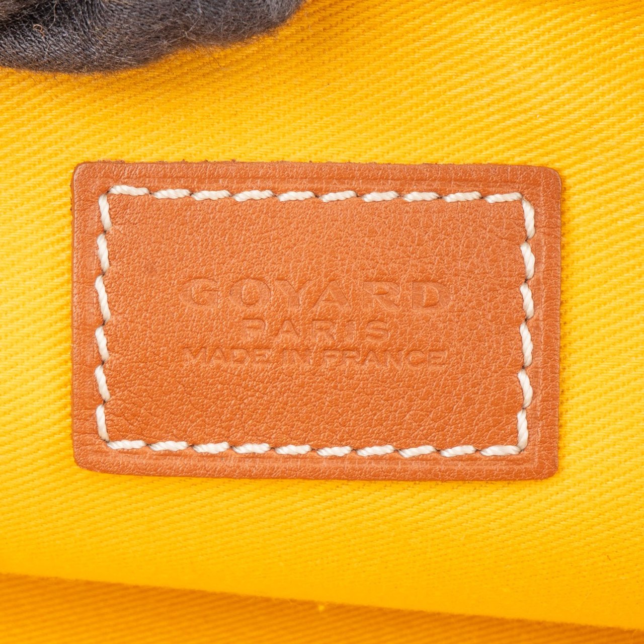 Goyard Goyard Goyardine Monogram Senat GM Clutch Bruin