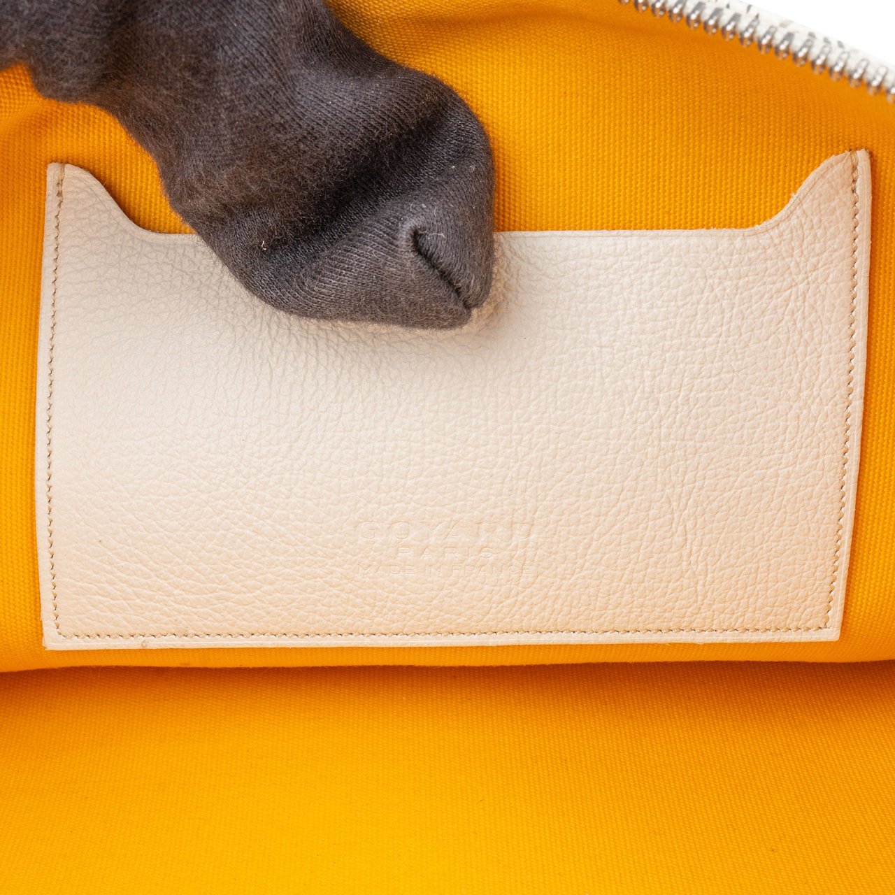 Goyard Goyard Goyardine Senat PM Clutch Wit