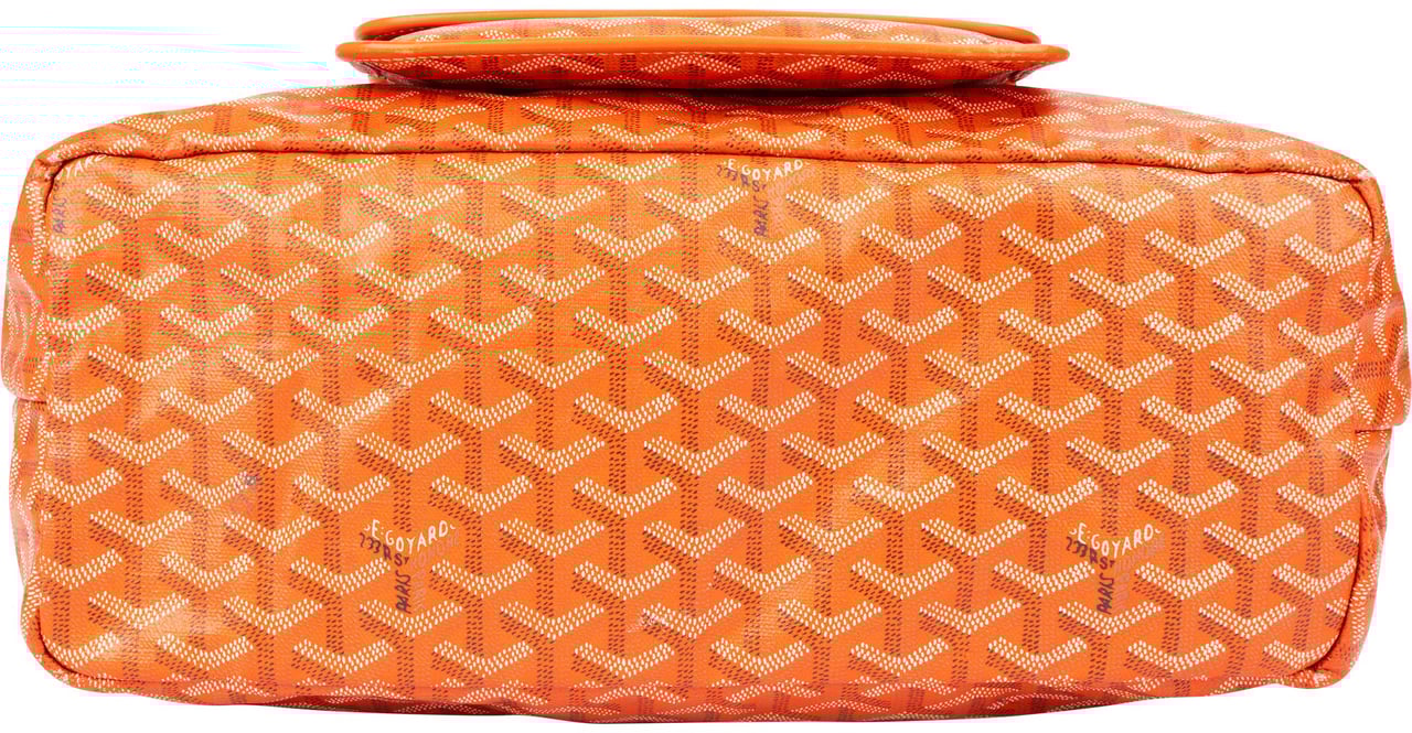 Goyard Goyard Goyardine Monogram Saint Louis PM Handbag Oranje