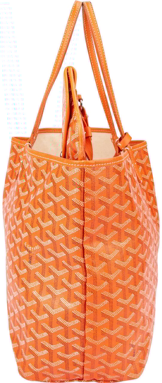 Goyard Goyard Goyardine Monogram Saint Louis PM Handbag Oranje