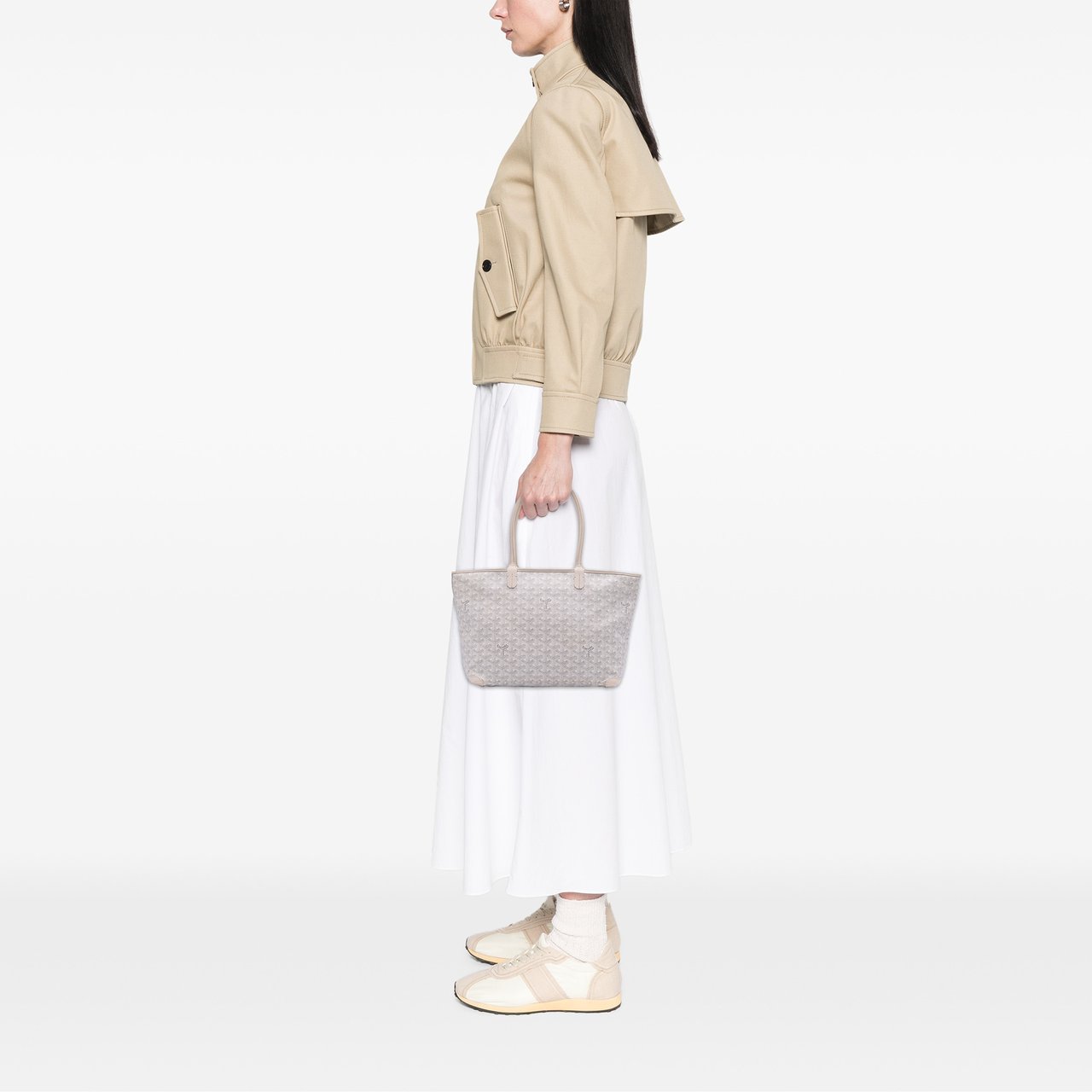 Goyard Goyardine Artois PM Wit