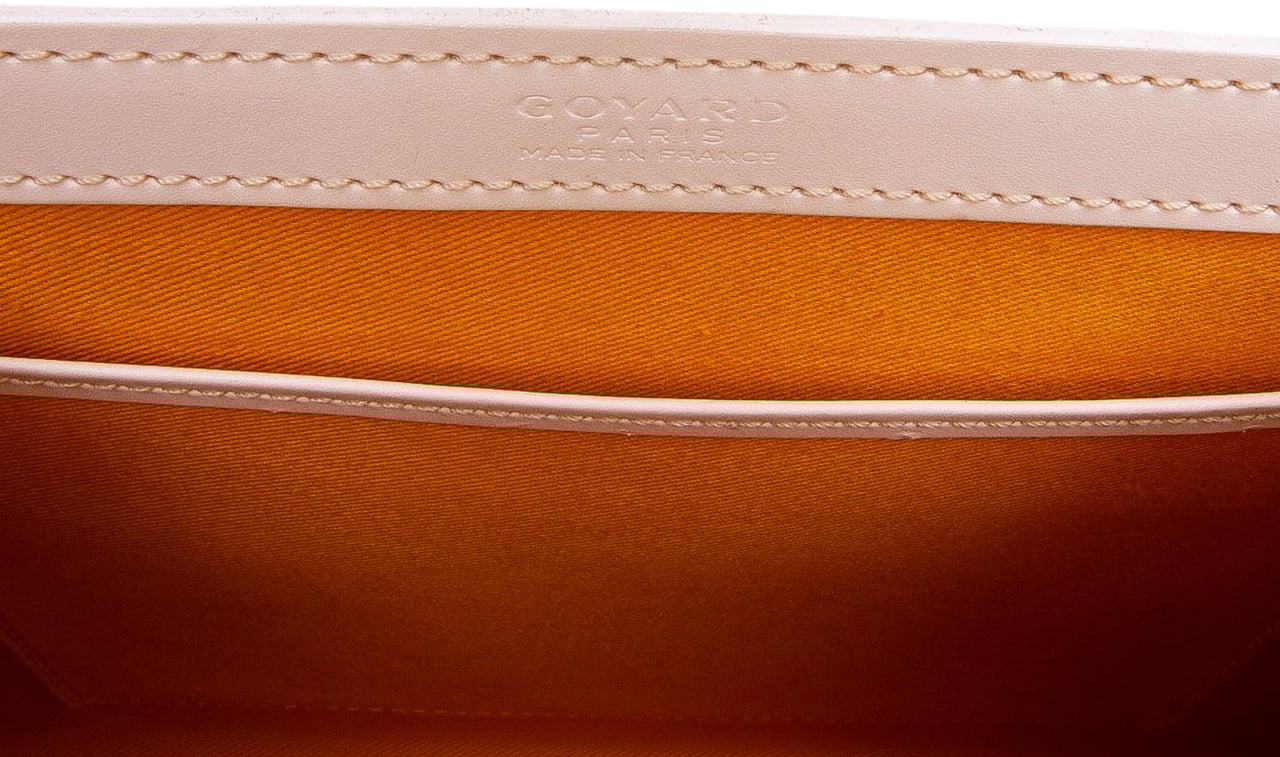 Goyard Goyardine Saigon Structured PM Wit