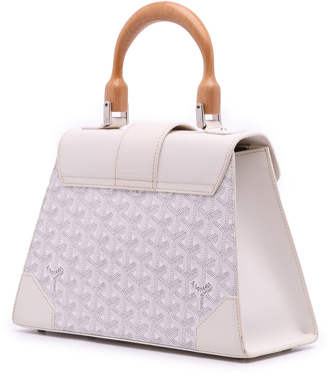 Goyard Goyardine Saigon Structured PM Wit