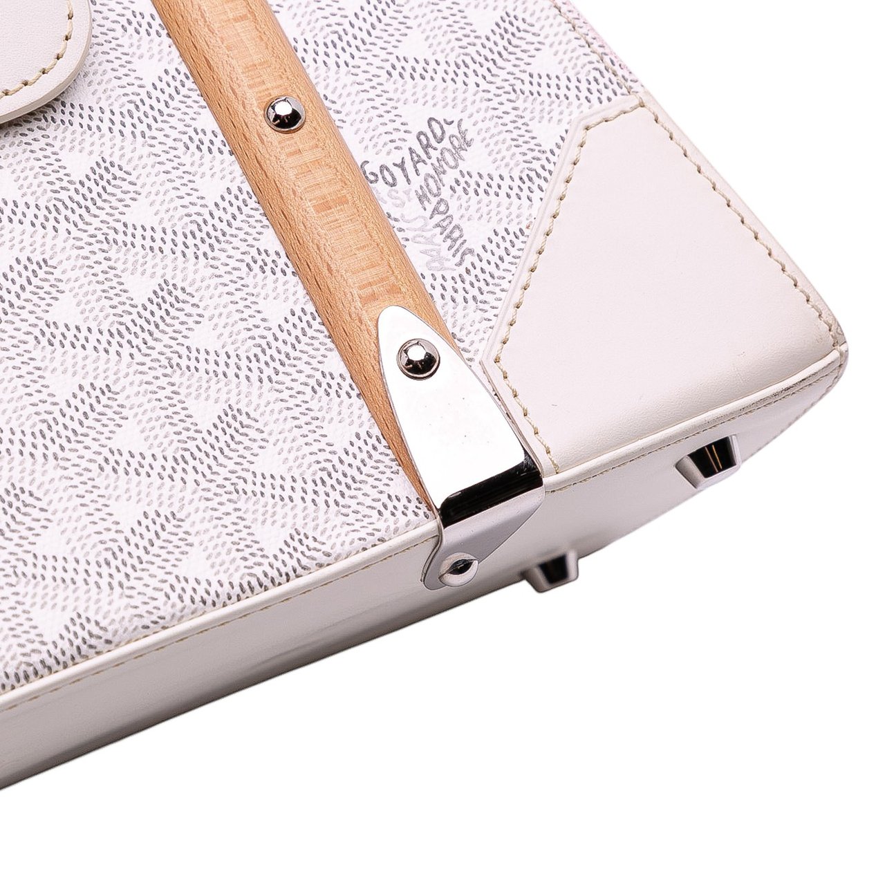 Goyard Goyardine Saigon Structured PM Wit