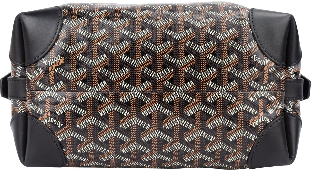 Goyard Goyard Goyardine Monogram Boeing 25 Toiletry Bag Zwart