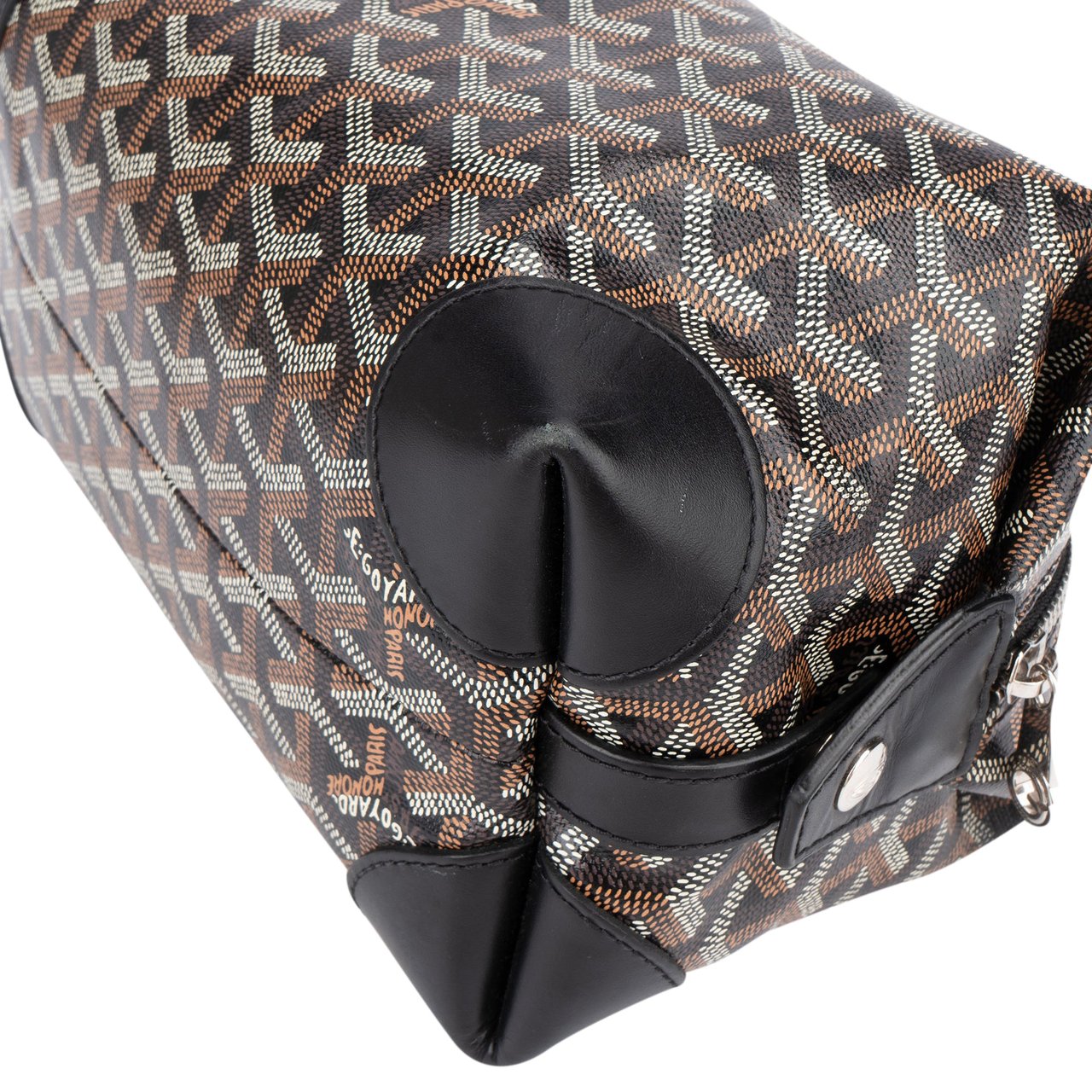 Goyard Goyard Goyardine Monogram Boeing 25 Toiletry Bag Zwart