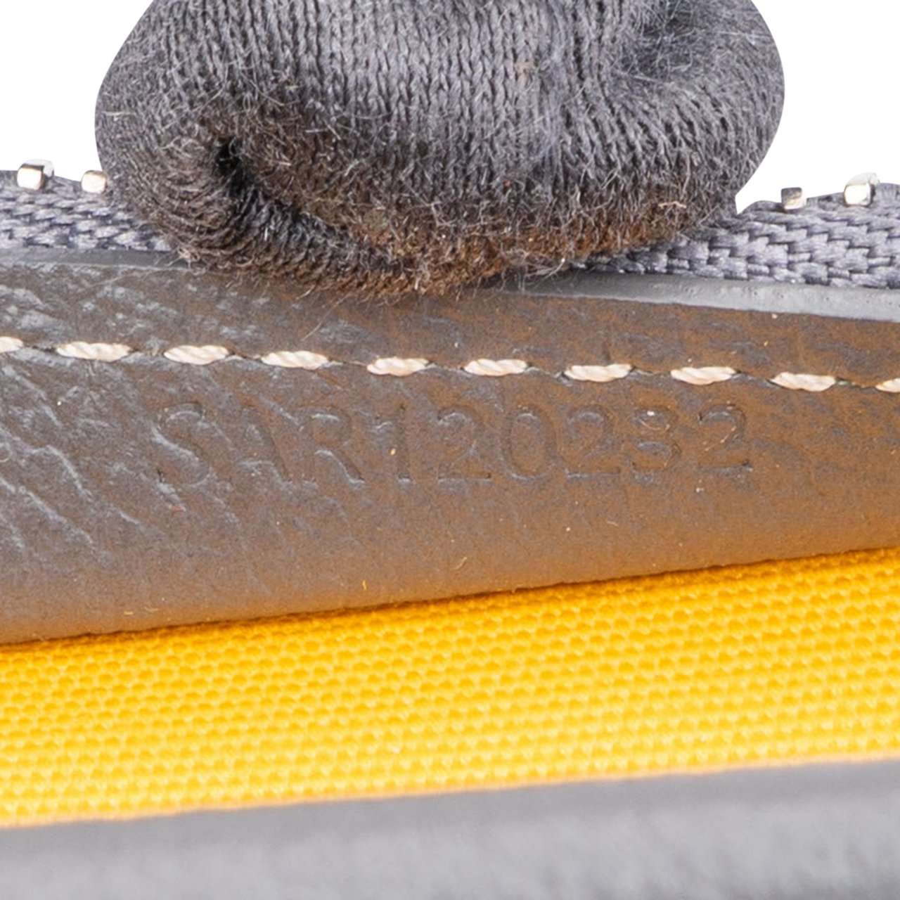Goyard Grey Goyardine Monogram Jouvence MM Pochette Clutch Donkergrijs