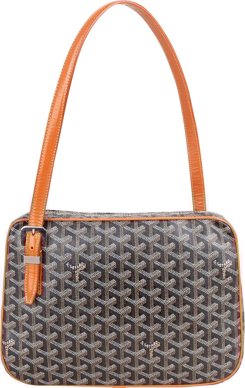 Goyard Goyard Goyardine Monogram Yona MM Shoulder Bag Zwart