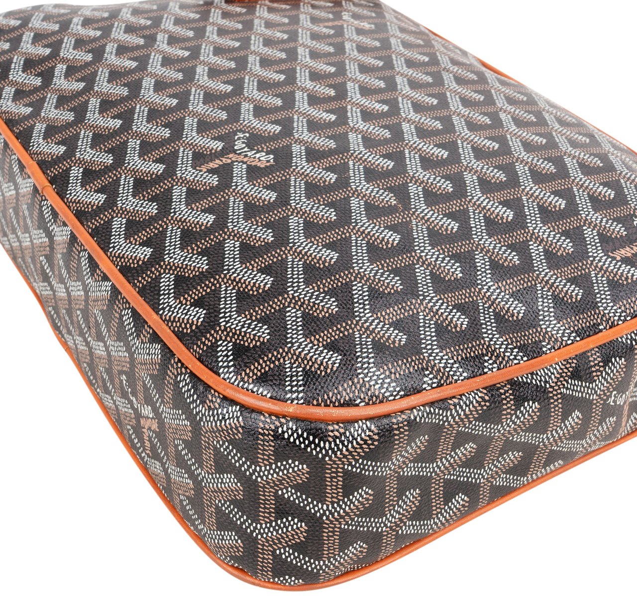 Goyard Goyard Goyardine Monogram Yona MM Shoulder Bag Zwart