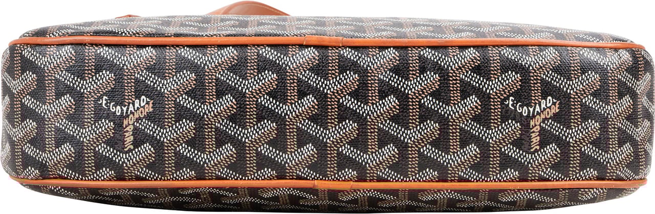 Goyard Goyard Goyardine Monogram Yona MM Shoulder Bag Zwart