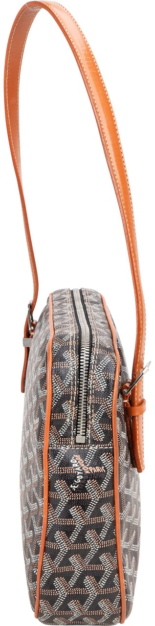 Goyard Goyard Goyardine Monogram Yona MM Shoulder Bag Zwart