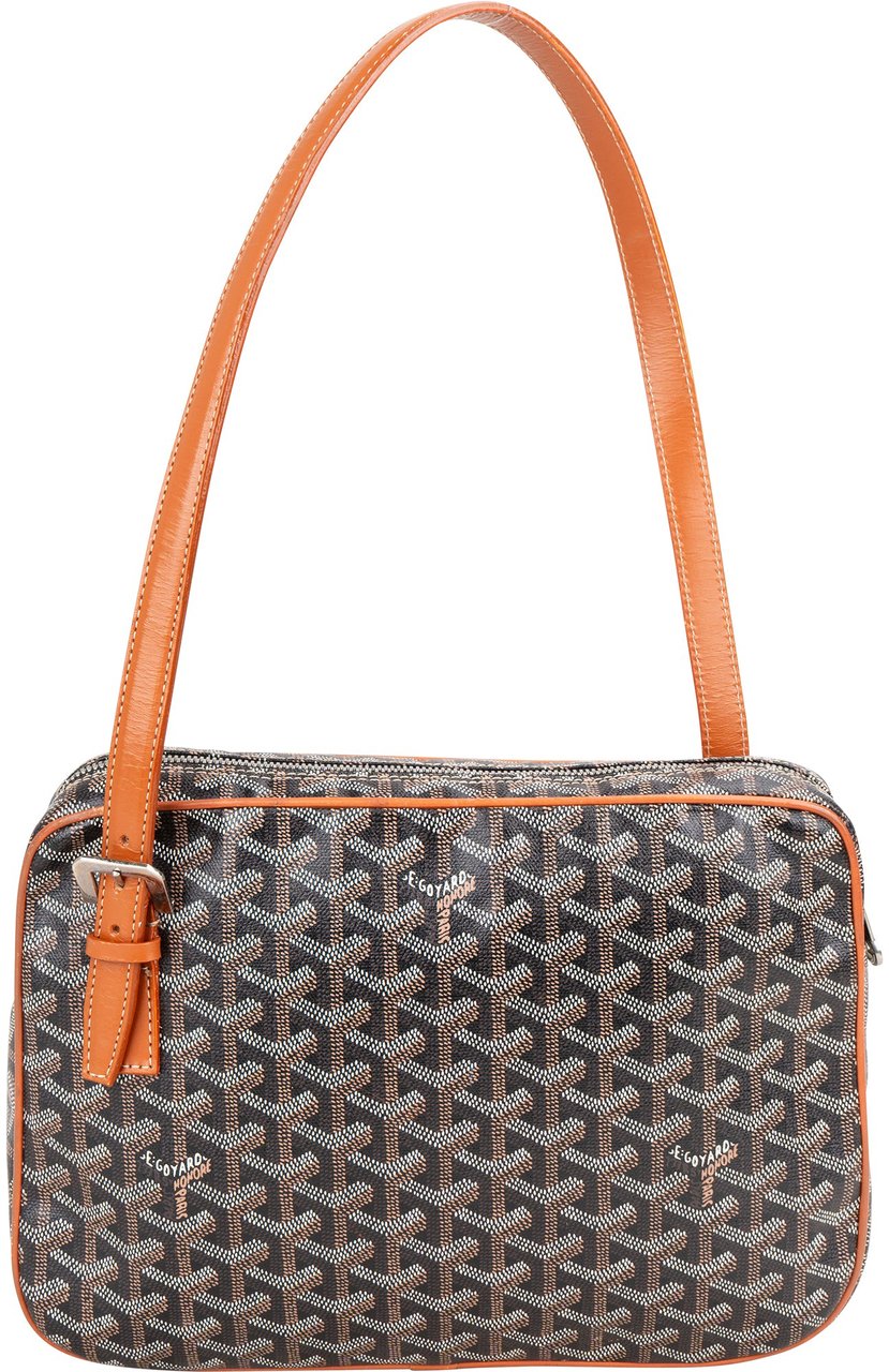 Goyard Goyard Goyardine Monogram Yona MM Shoulder Bag Zwart