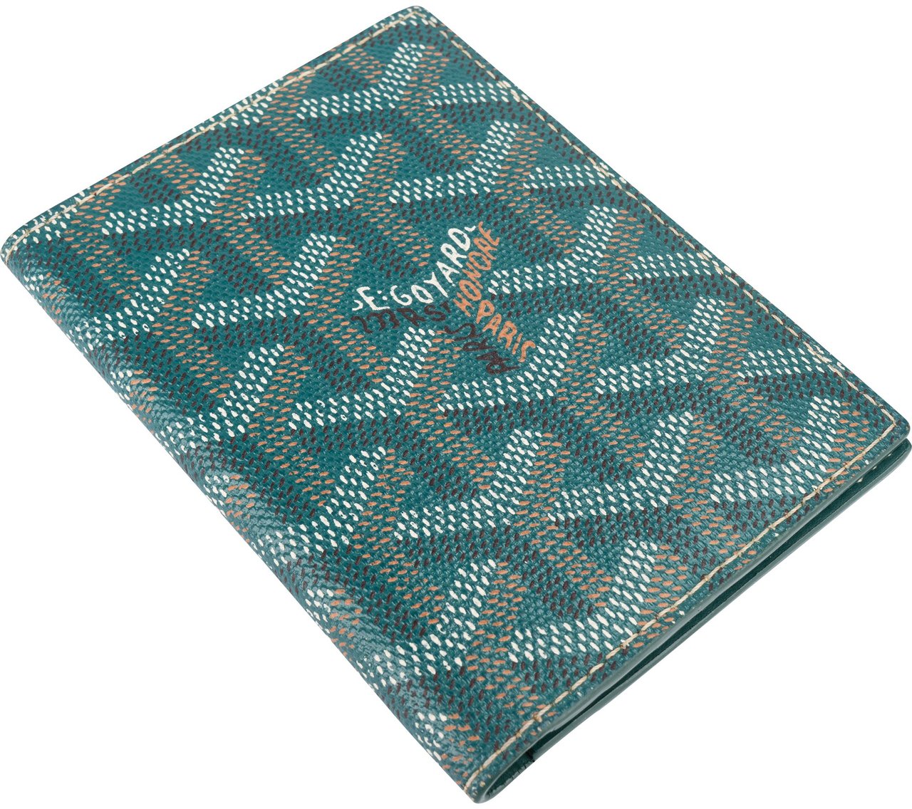 Goyard Goyard Green Goyardine Monogram Cardholder Groen