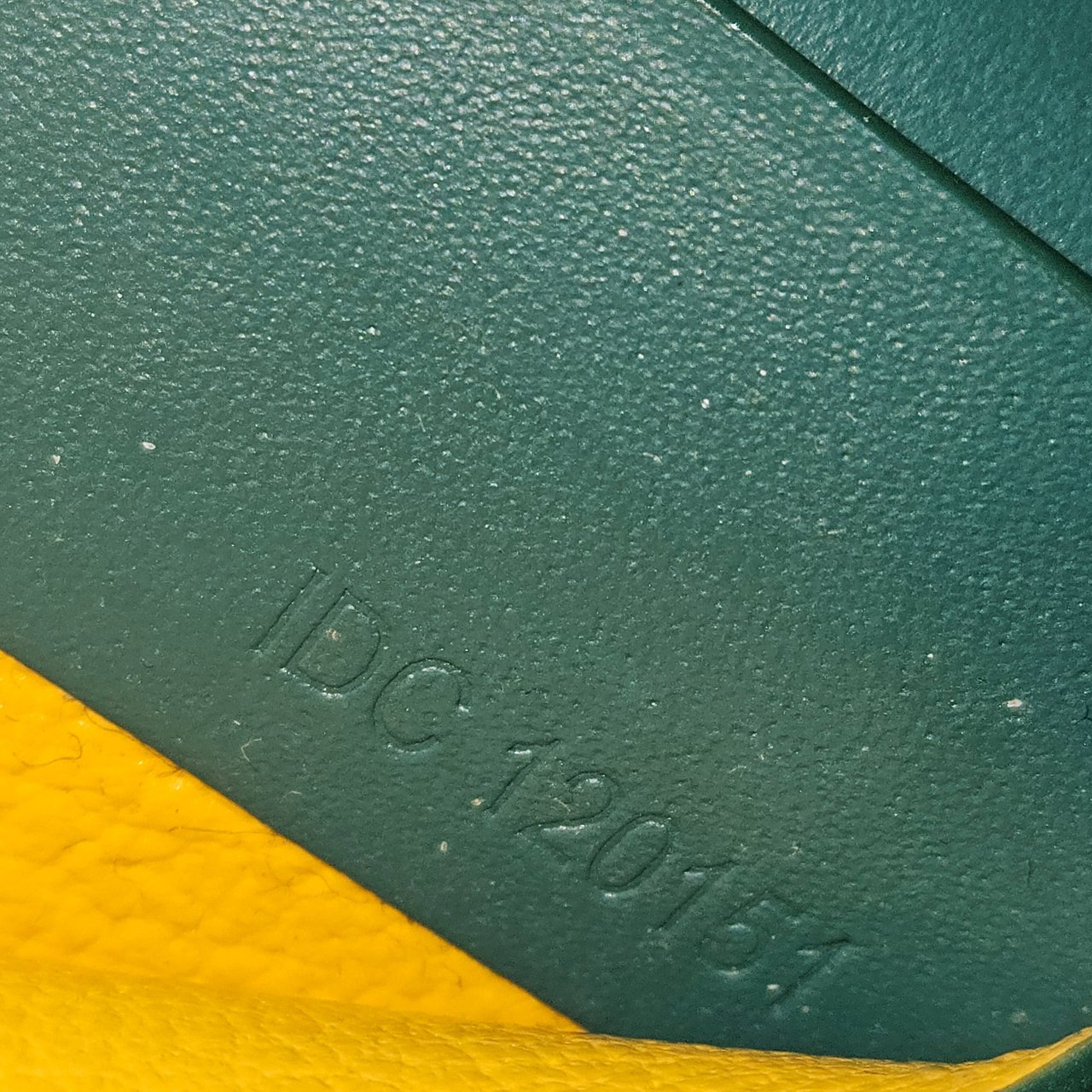 Goyard Goyard Green Goyardine Monogram Cardholder Groen