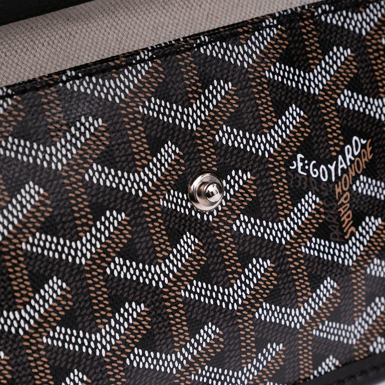 Goyard Goyardine Saint Louis PM Zwart