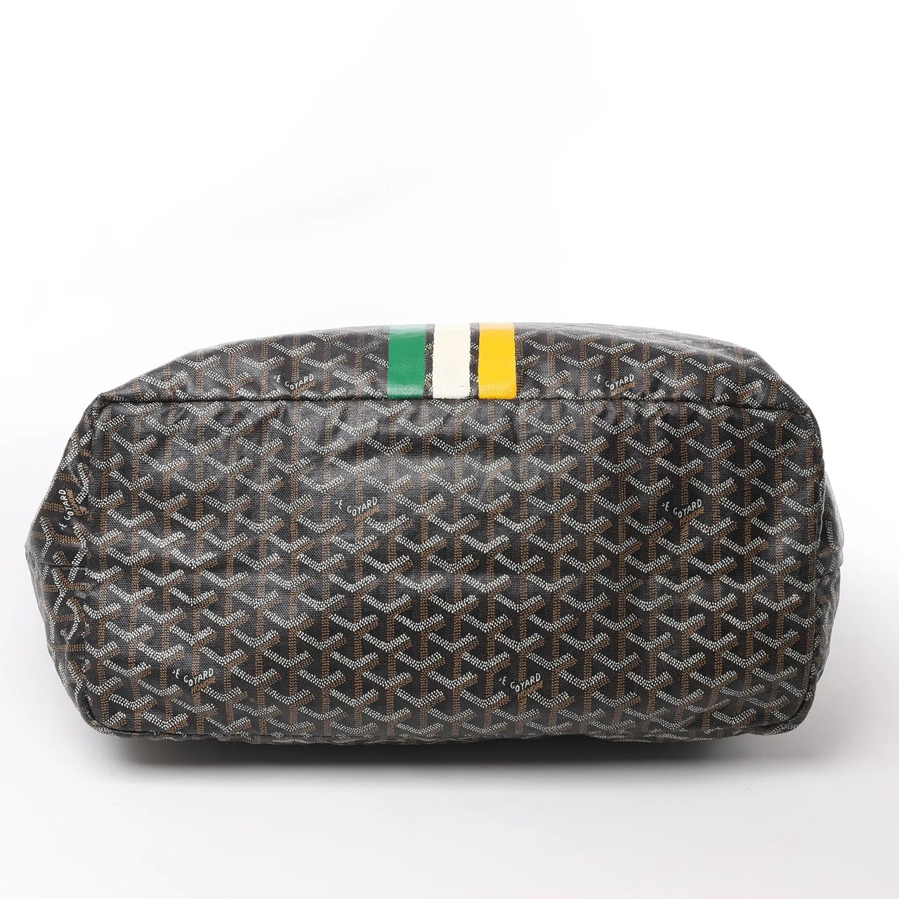 Goyard Goyard Saint Louis GM PVC & Leather Shoulder Bag in Brown Bruin