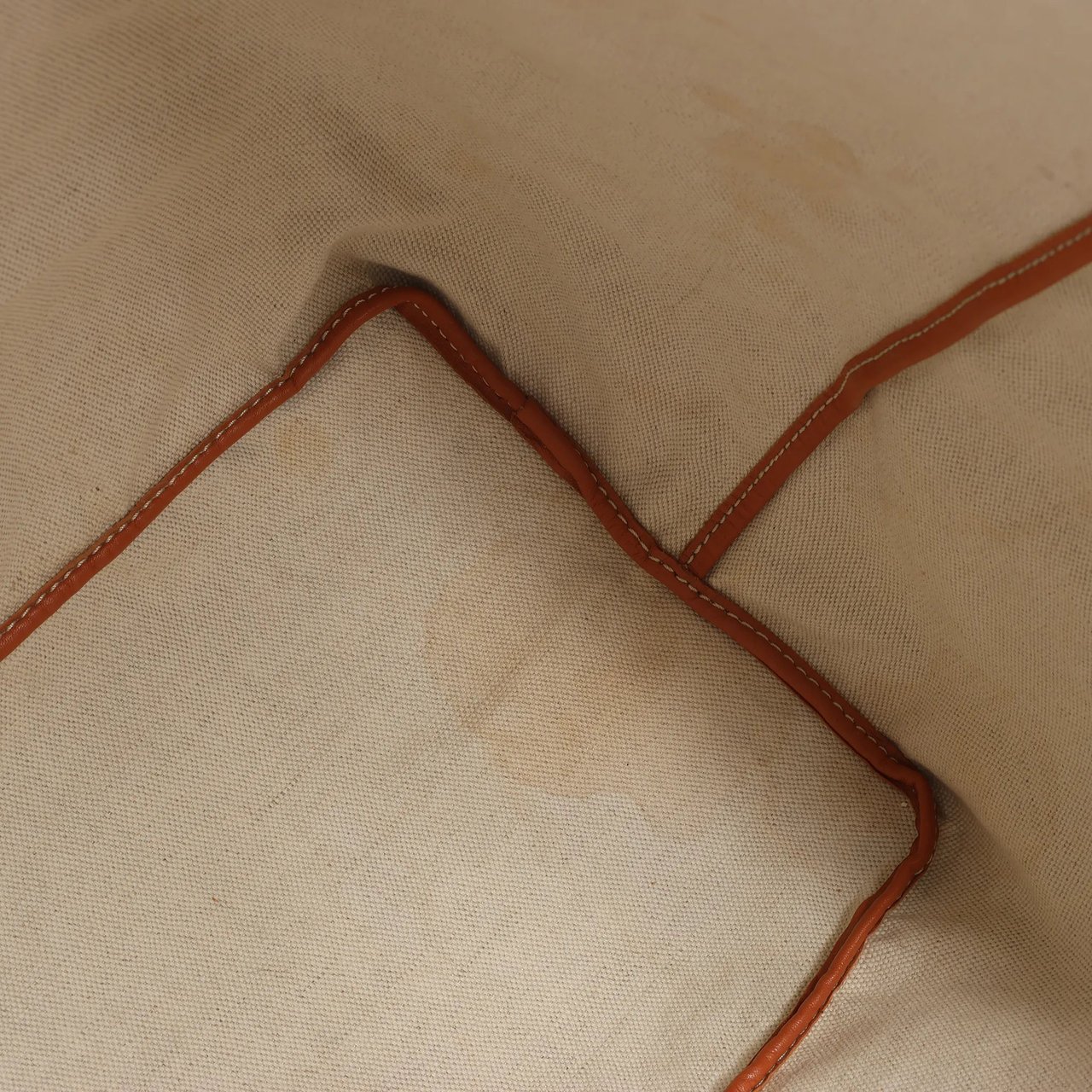 Goyard Goyard Saint Louis GM PVC & Leather Shoulder Bag in Brown Bruin