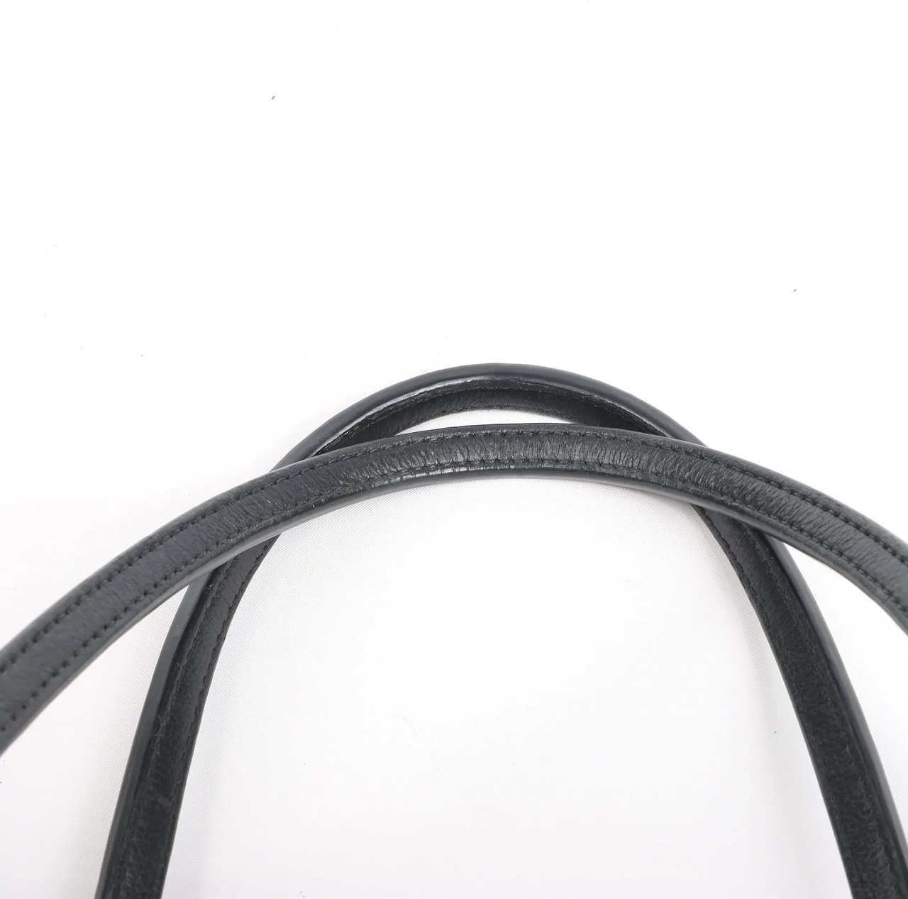 Goyard Goyard Saint Louis PM PVC & Leather Shoulder Bag in Black Divers