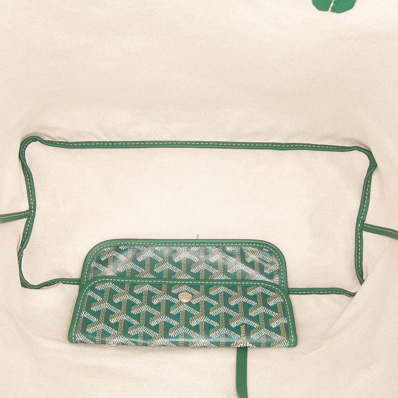 Goyard Goyardine Saint Louis PM Groen