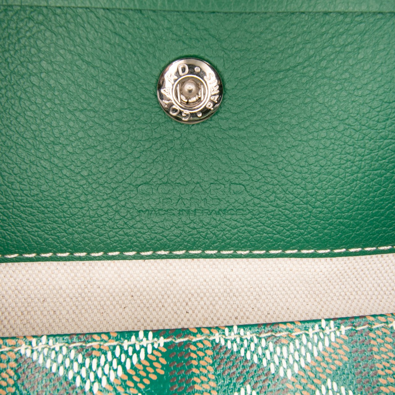 Goyard Goyardine Saint Louis PM Groen