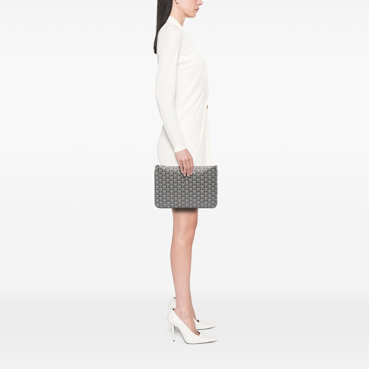 Goyard Goyardine Senat MM Grijs