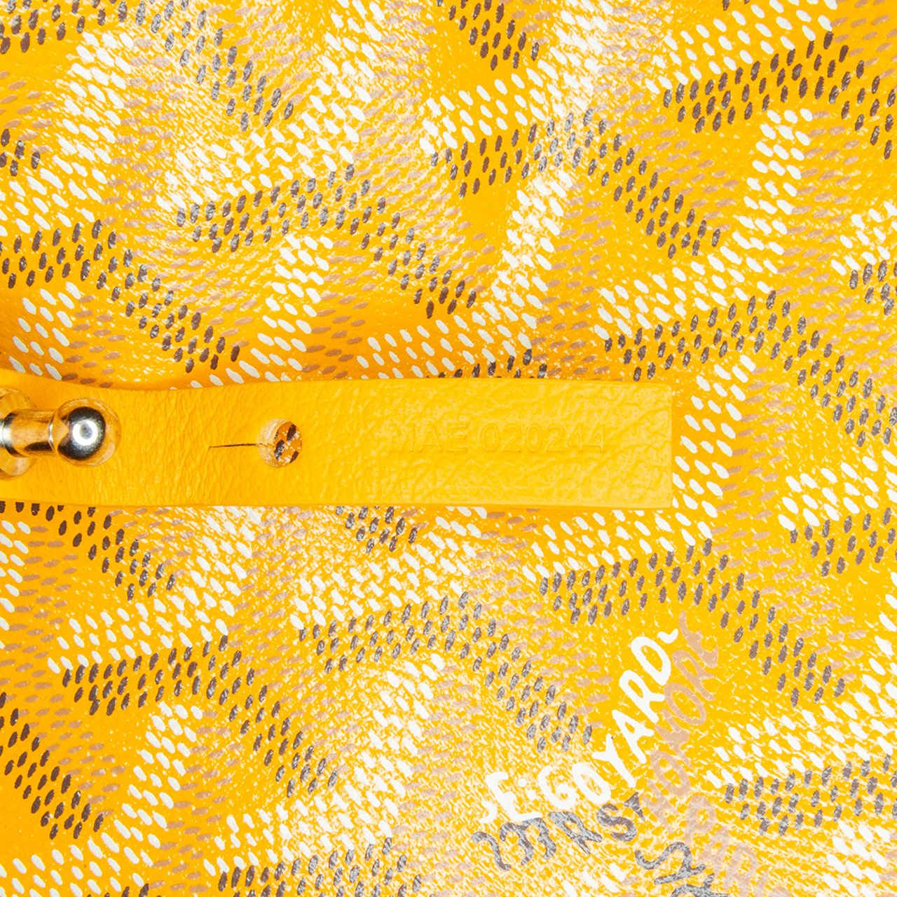 Goyard Goyardine Boheme Hobo Geel
