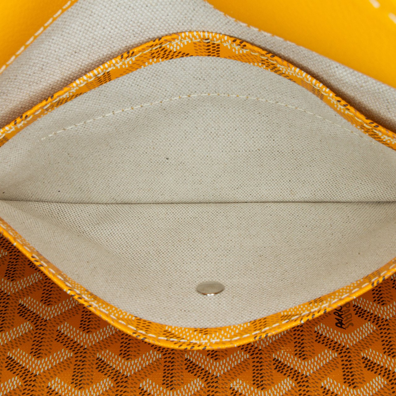 Goyard Goyardine Boheme Hobo Geel