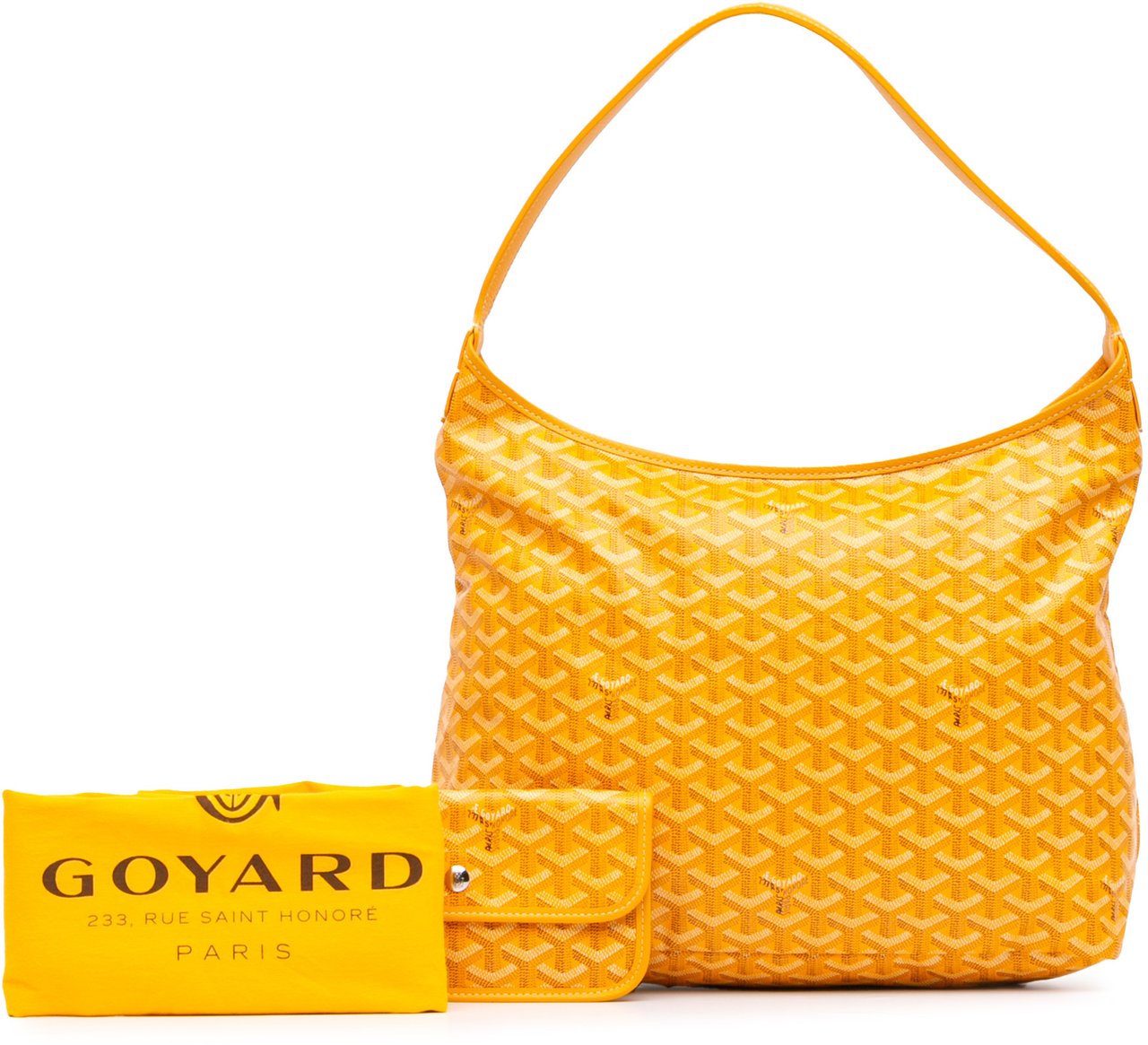 Goyard Goyardine Boheme Hobo Geel
