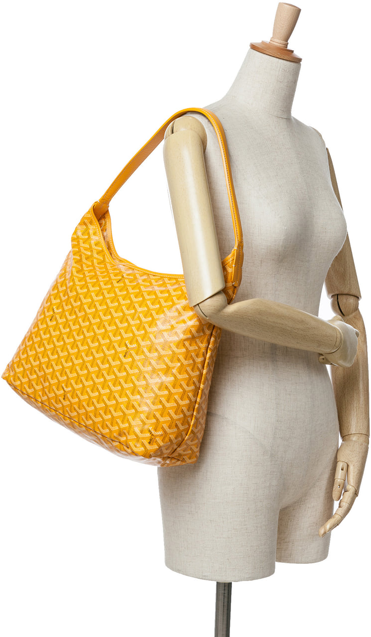 Goyard Goyardine Boheme Hobo Geel