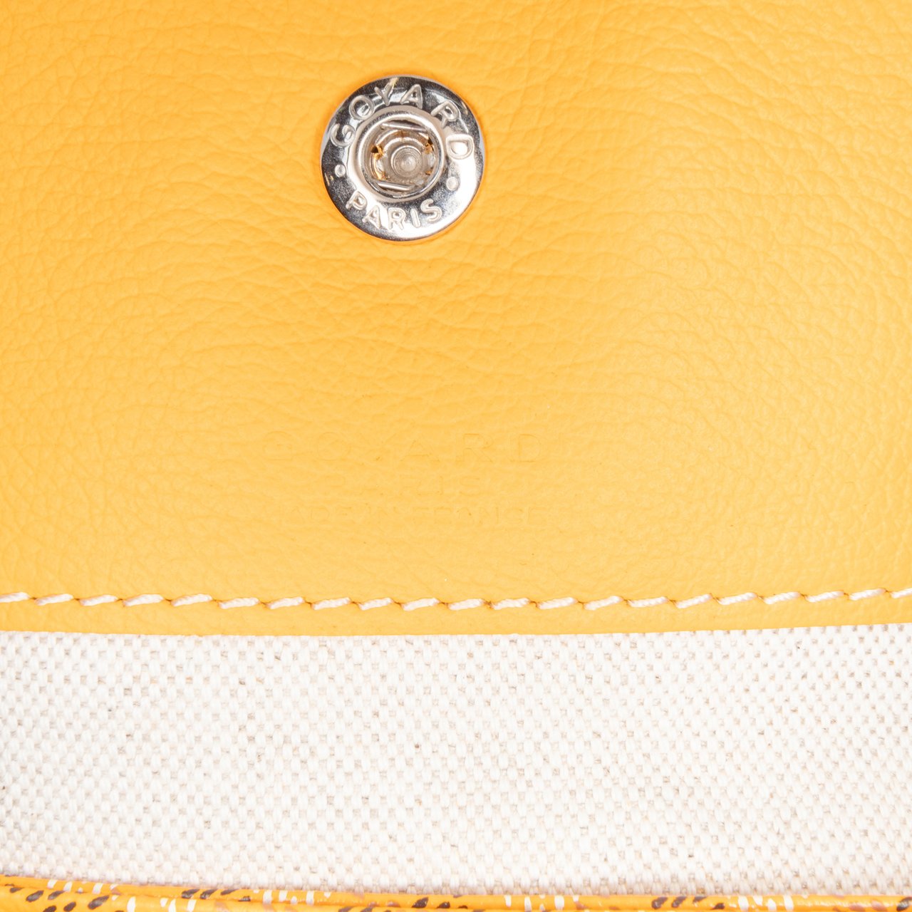 Goyard Goyardine Boheme Hobo Geel