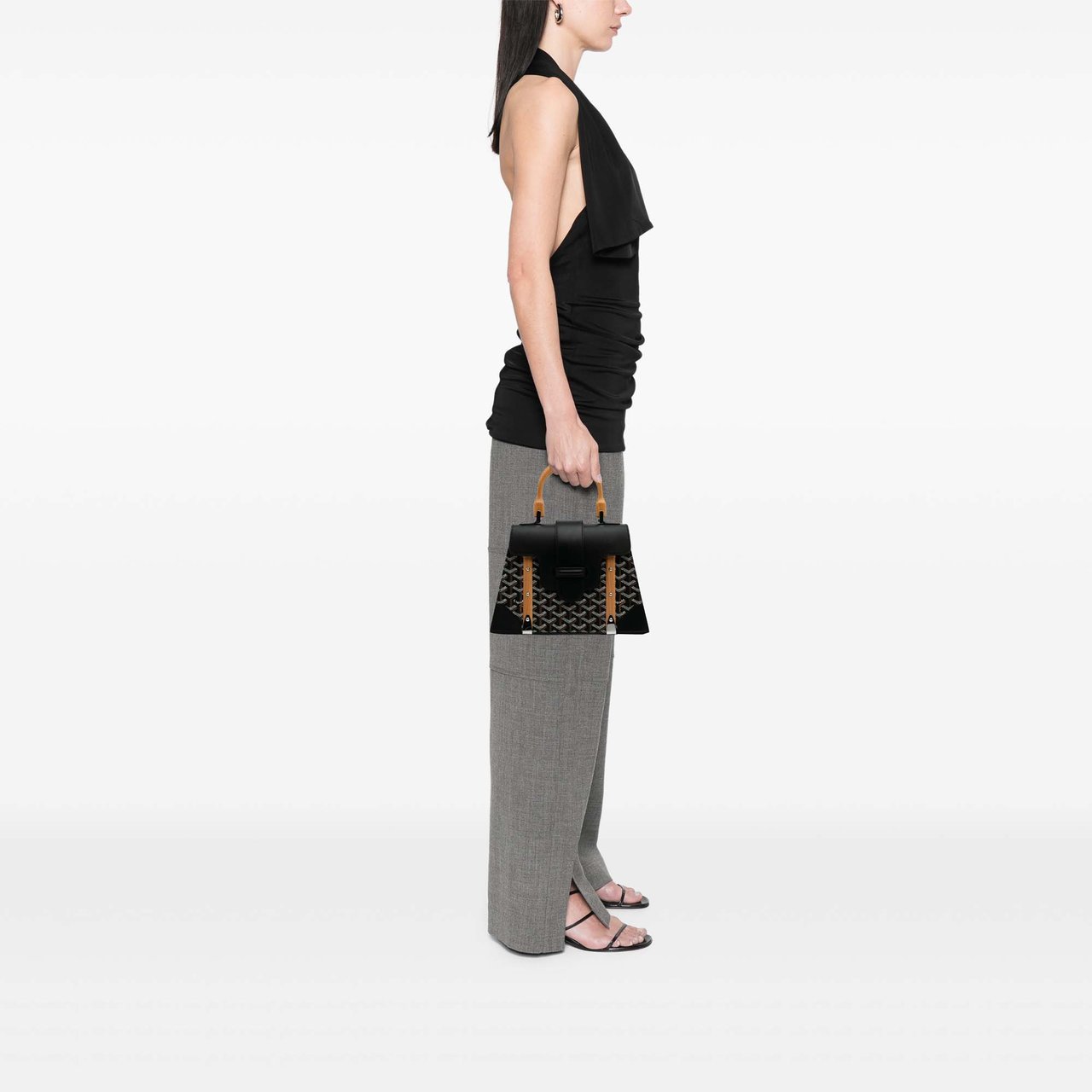 Goyard Goyardine Saigon Structured PM Zwart