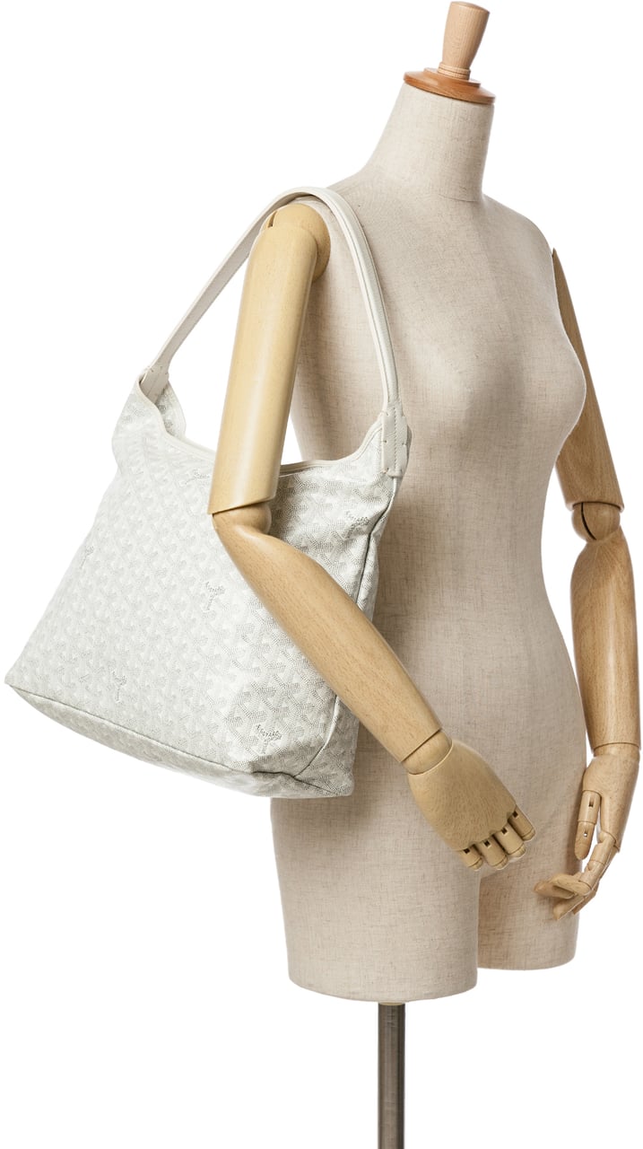 Goyard Goyardine Boheme Hobo Wit