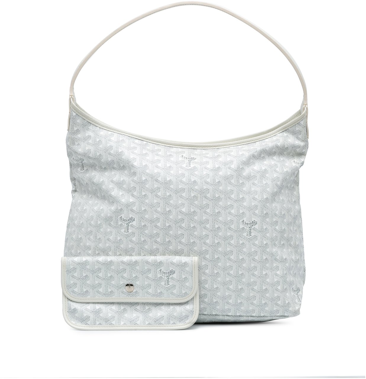 Goyard Goyardine Boheme Hobo Wit